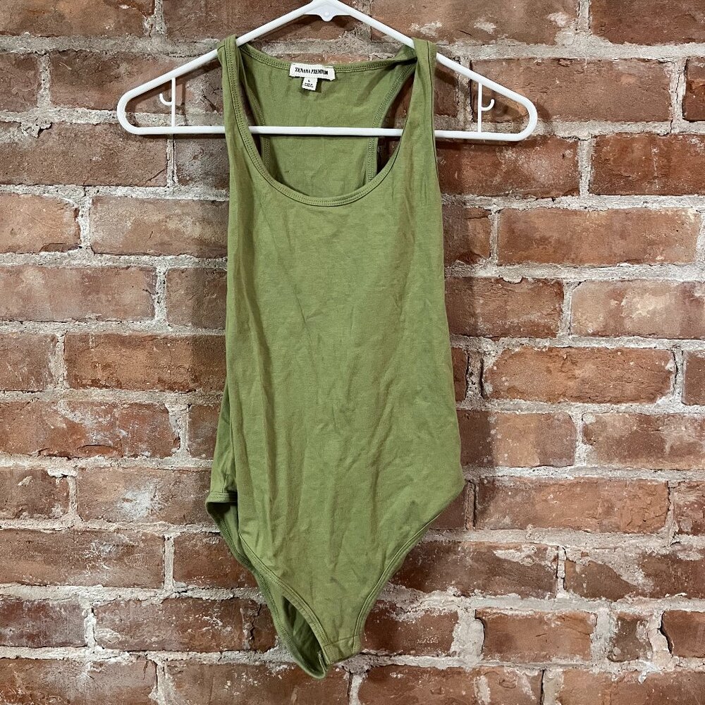 Green Tank Bodysuit